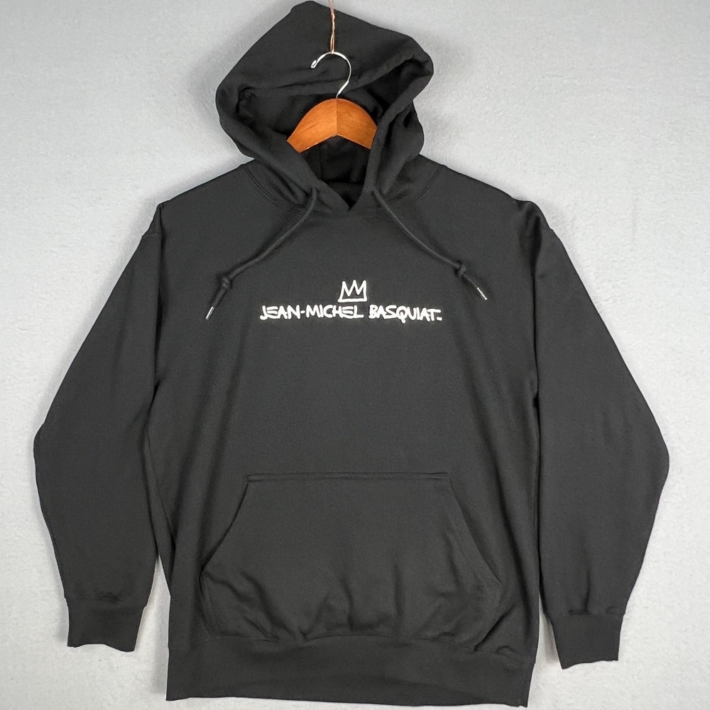 Jean Michel Basquiat Hoodie Fits M Horn Players Charlie Parker Dizzy Gillespie - Picture 2 of 10